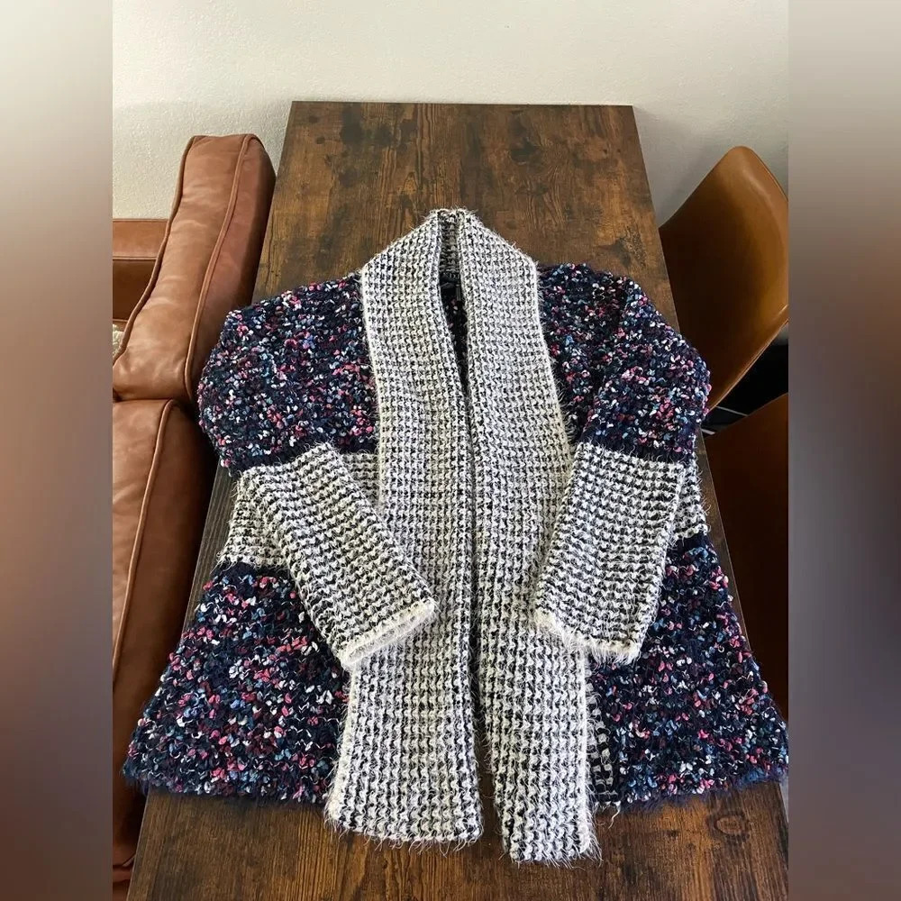 Super soft Confetti Shawl Cardigan - Picture 5 of 11